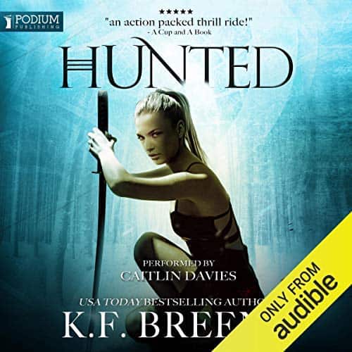Audiobook cover for Hunted audiobook by K.F. Breene