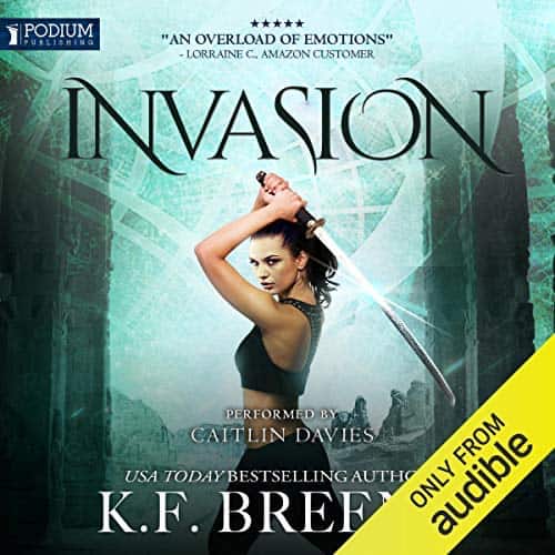Audiobook cover for Invasion audiobook by K.F. Breene