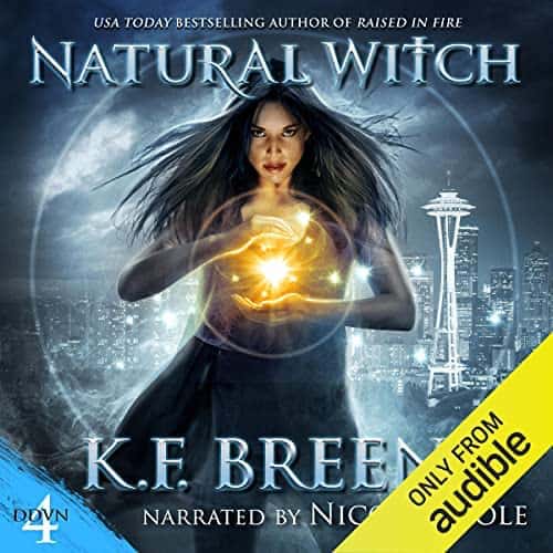 Audiobook cover for Natural Witch audiobook by K.F. Breene