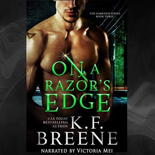 Audiobook cover for On A Razor's Edge audiobook by K.F. Breene