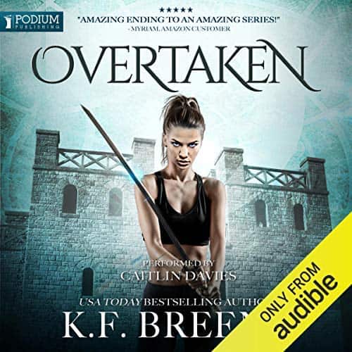 Audiobook cover for Overtaken audiobook by K.F. Breene