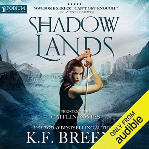 Audiobook cover for Shadow Lands audiobook by K.F. Breene