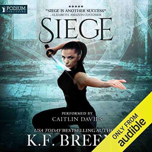 Audiobook cover for Siege audiobook by K.F. Breene