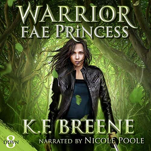 Audiobook cover for Warrior Fae Princess audiobook by K.F. Breene