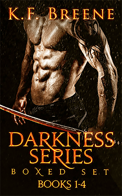 Book cover for The Darkness Series Boxed Set by K.F. Breene