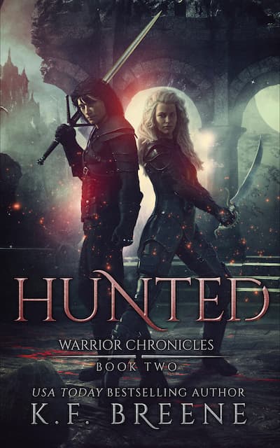 Book cover for Hunted by K.F. Breene