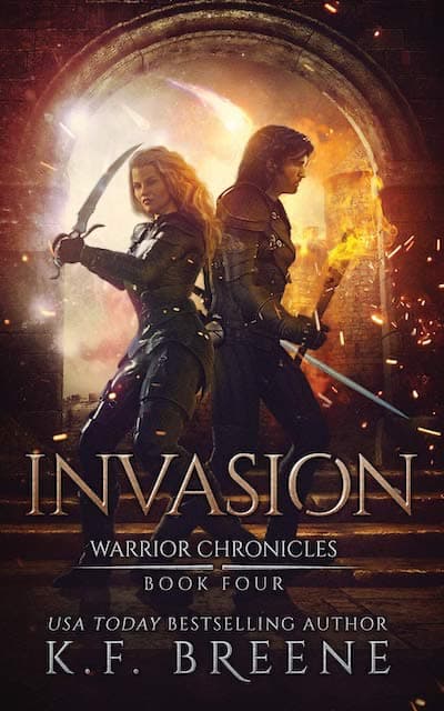 Book cover for Invasion by K.F. Breene