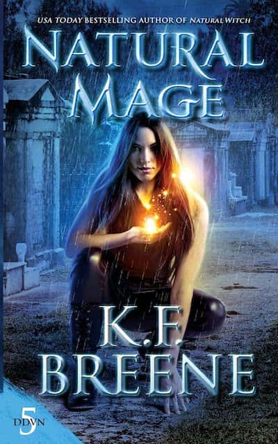 Book cover for Natural Mage by K.F. Breene