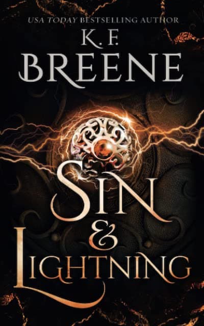 Book cover for Sin & Lightning by K.F. Breene