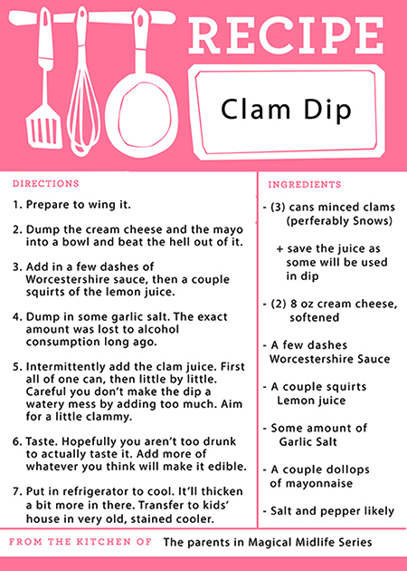 Clam Dip Recipe website
